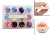12 Glitters Chip Tips